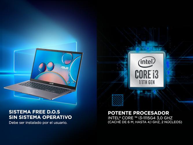 Notebook Asus X515EA Intel Core I3 11va Gen 4Gb SSD 256Gb 156 IPS Full HD - 2