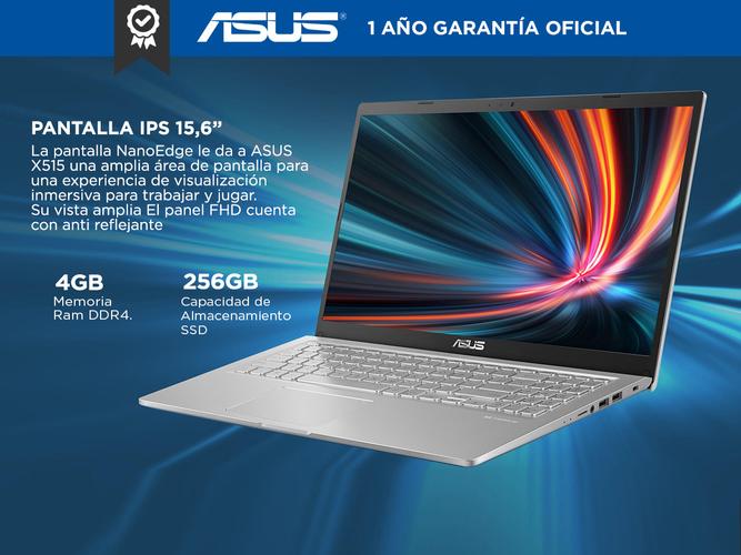 Notebook Asus X515EA Intel Core I3 11va Gen 4Gb SSD 256Gb 156 IPS Full HD - 3