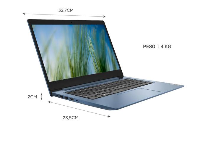 Notebook Lenovo Ideapad Slim Amd A4 4gb 64gb Windows 10 Pantalla 14 - 6
