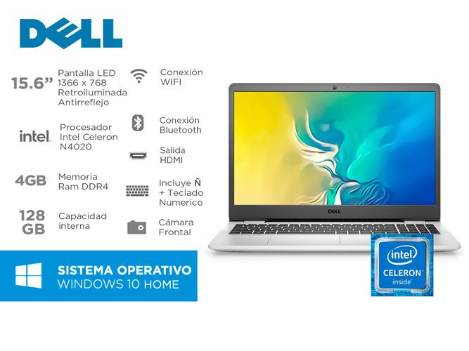 Notebook Dell Inspiron 3502 Intel Celeron N4020 4Gb SSD 128Gb 15,6