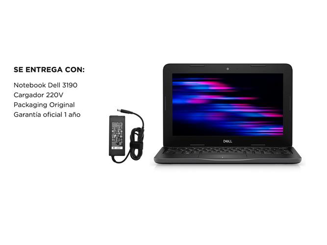 Notebook Dell 3190 Intel Celeron 4Gb SSD 128Gb 11,6