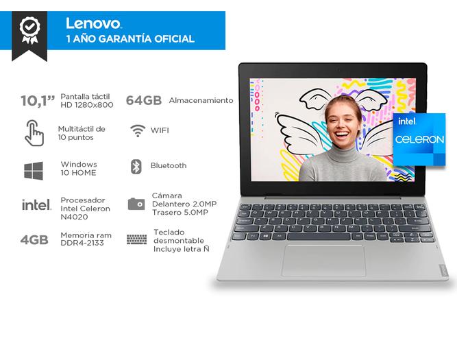 Notebook Lenovo IdeaPad D330 2 en 1 Pantalla 10.1 - 1