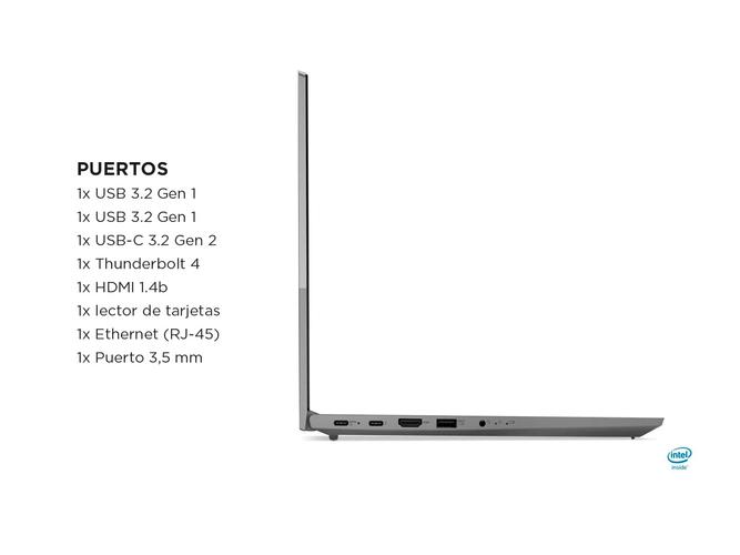 Notebook Lenovo Thinkbook 15 G2 ITL intel Core I5 ram 8Gb SSD 256Gb Sin SO - 4