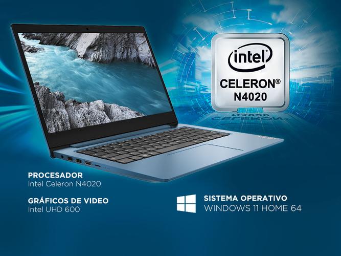 Notebook Lenovo ideapad Intel Celeron N4020 RAM 4Gb SSD 256Gb Windows 11 - 2