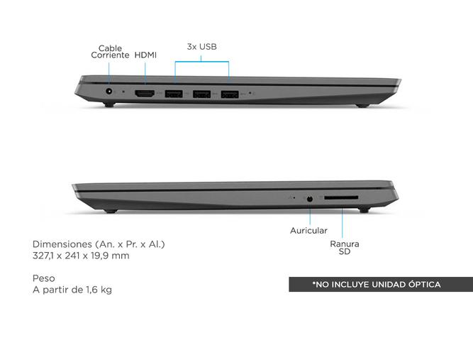 Notebook Lenovo V14 AMD Ryzen 3 RAM 8Gb SSD 256Gb FreeDOS - 5
