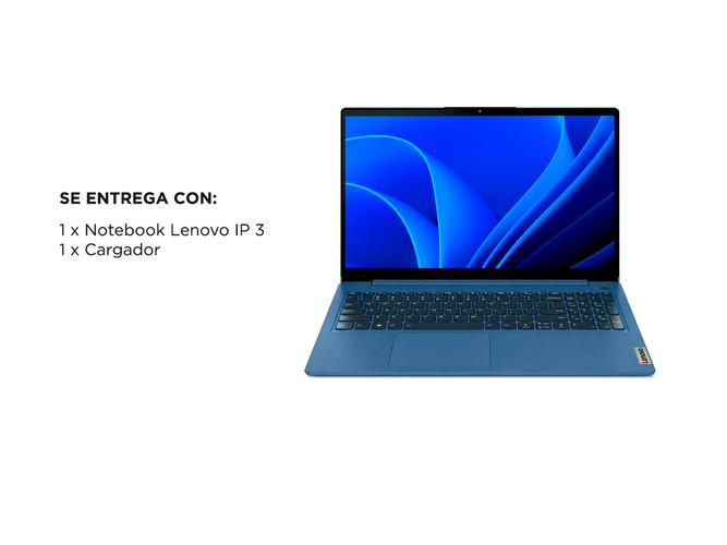 Notebook Lenovo IP 3 Ryzen 7 ram 8G SSD 256G Windows 11 - 6