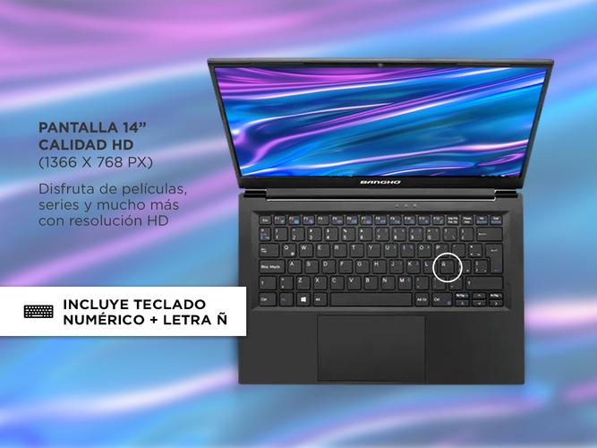 Notebook Bangho Max L4 i1 Intel Celeron ram 4gb Ssd 120gb 14 Pulg - 3