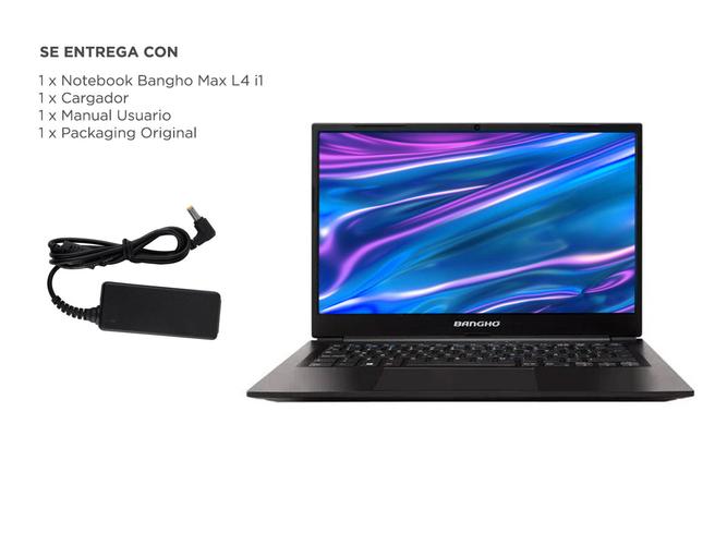 Notebook Bangho Max L4 i1 Intel Celeron ram 4gb Ssd 120gb 14 Pulg - 5