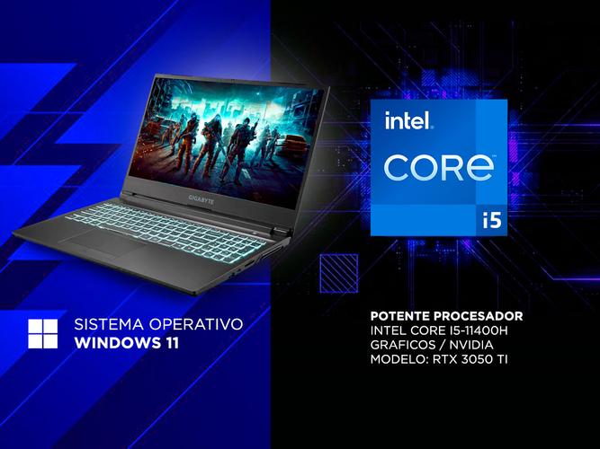 Notebook Gigabyte G5 MD Intel Core I5 Ram 16GB SSD 512GB RTX 3050Ti Windows - 2