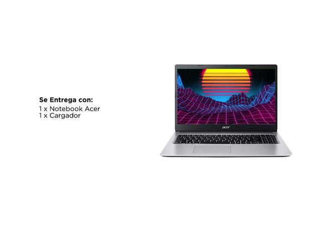 Notebook Acer Aspire 3 Ryzen 5 Ram 8 GB SSD 256GB Windows 11 - 6