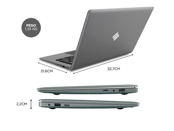 Notebook Exo Smart T55 Celeron Ram 4 GB SSD 64GB Windows 11 - 4