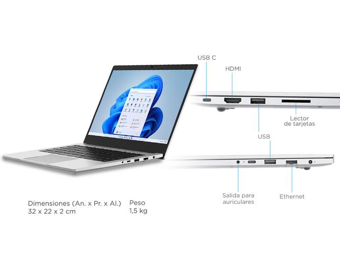 Notebook Haier Intel core I3 Ram 4GB SSD 120GB Windows 11 - 4