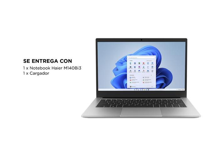 Notebook Haier Intel core I3 Ram 4GB SSD 120GB Windows 11 - 5