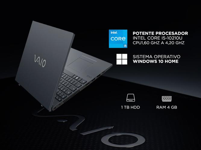 Notebook Vaio Intel core I5 Ram 4GB HDD 1TB Windows 10 - 2
