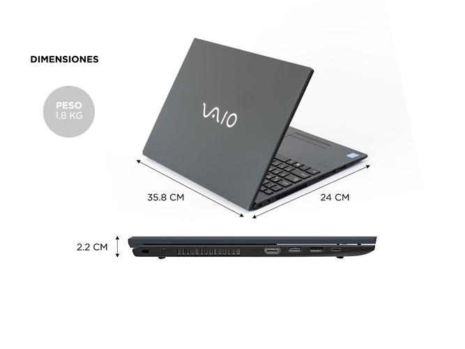 Notebook Vaio Intel core I7 Ram 4GB HDD 1TB Windows 10 - 4