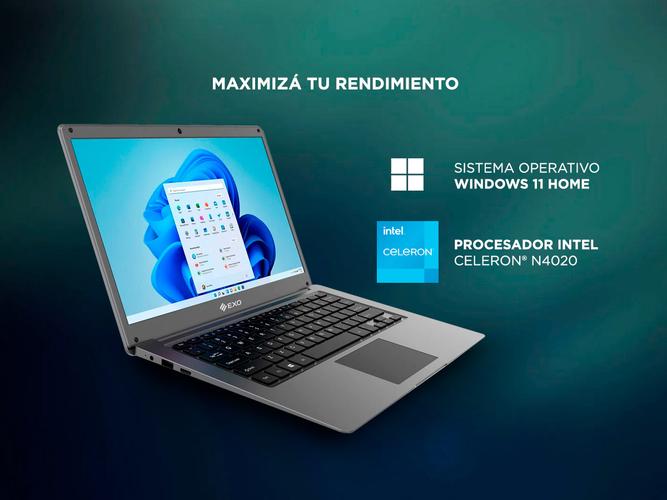 Notebook Exo Smart L66 Dual Core 128GB SSD 4 GB RAM Windows 11 - 3