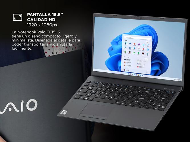 Notebook Vaio Intel core I3 Ram 4GB SSD 128GB Windows - 3