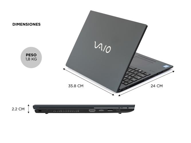 Notebook Vaio Intel core I3 Ram 4GB SSD 128GB Windows - 4