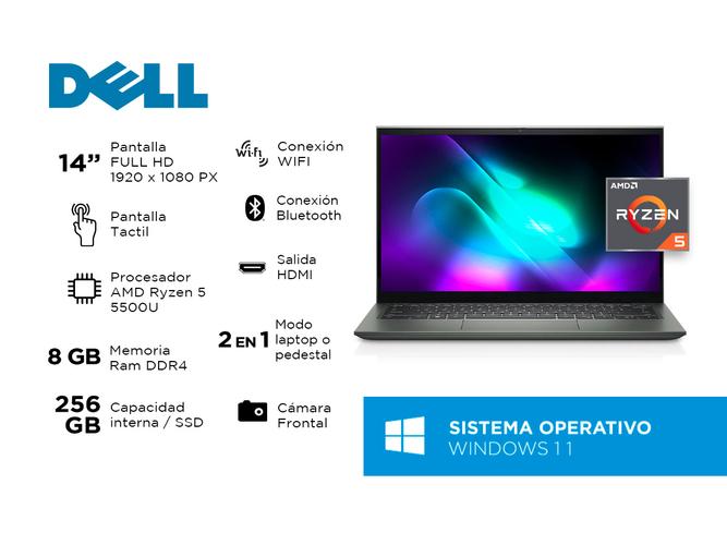 Notebook Dell Inspiron 7415 Ryzen 5 Ram 8 GB SSD 256 GB Windows 11 - 1