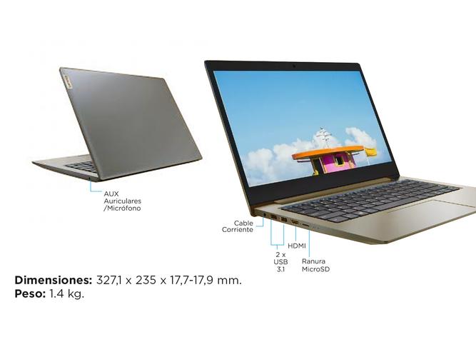 Notebook Lenovo Ideapad 1 14IGL7 Intel Celeron 4gb Ssd 128gb Windows 11 - 5