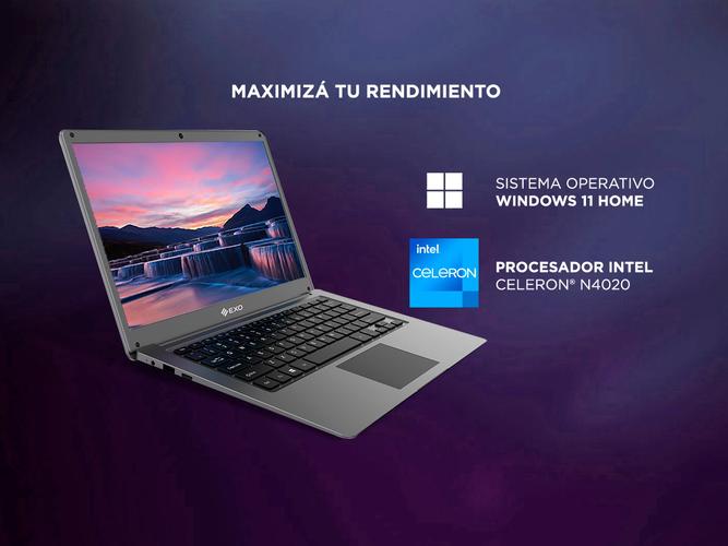 Notebook Exo RA5 Dual Core 4GB RAM 64GB SSD 14.1 - 2