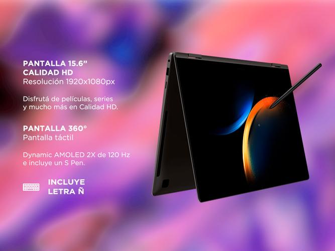 Notebook Samsung Galaxy Book 3 Pro 360 15,6