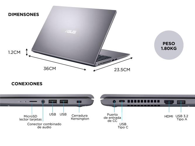Notebook Asus 15.6