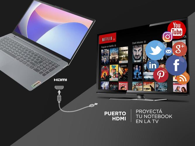 Notebook Lenovo IdeaPad Slim 3 Intel i3 8gb 256gb ssd 15.6