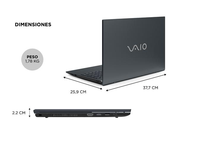 Notebook Vaio FE15 156 Core i7 8gb ram 512gb ssd Windows 11 - 4