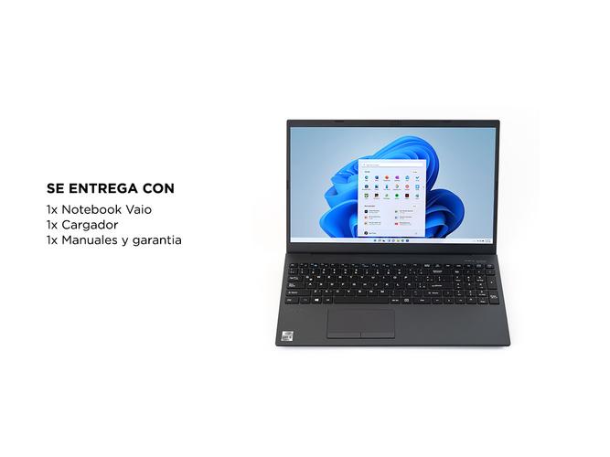 Notebook Vaio Fe15 Intel Core i5 8gb ram 512gb ssd FHD Win11 Home - 5