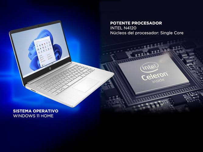 Notebook HP 14 Celeron N4120 4GB RAM 128GB SSD Windows 11 Home - 2