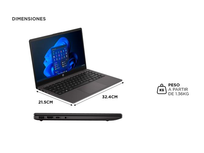 Notebook Hp 245 G10 14 Ryzen 5 7530U 8GB 512GB Win11 - 5