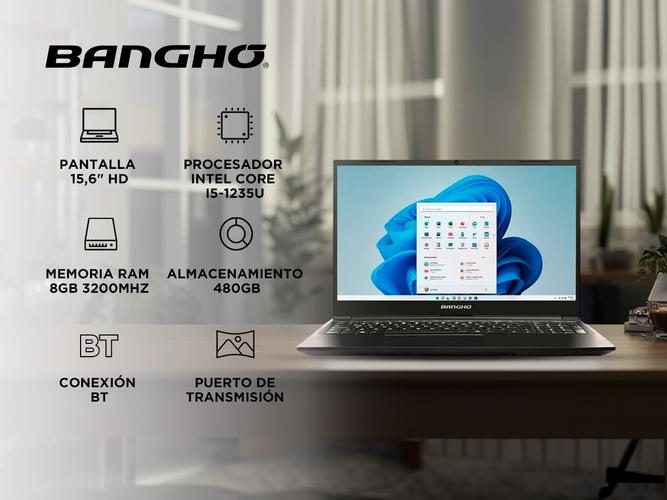 Notebook Bangho MAX L5 Core i5-1235U 480 8GB FHD Free Dos - 1