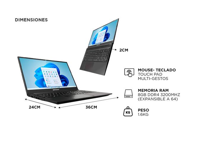 Notebook Bangho MAX L5 Core i5-1235U 480 8GB FHD Free Dos - 5