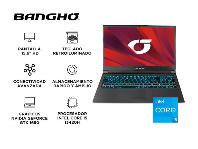 Notebook Bangho GM-15Z13 Core i5-13420H 16 GB 1Tb SSD M2 156 FHD GTX 1650 4Gb FREE DOS - 1