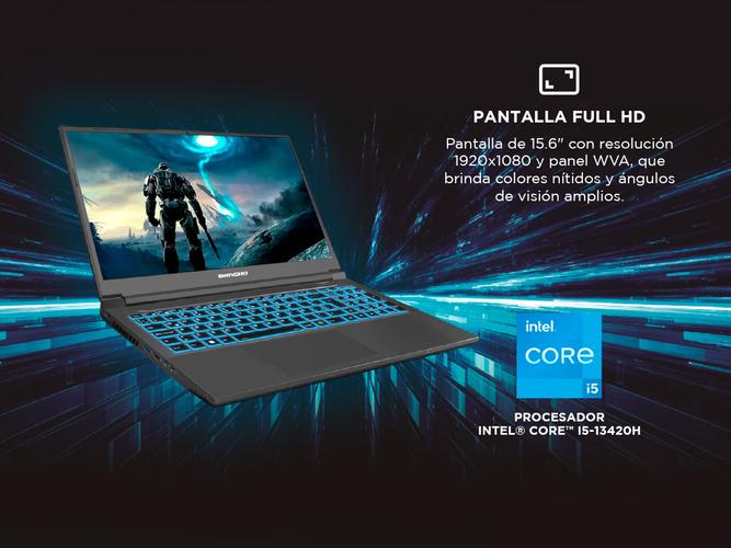 Notebook Bangho GM-15Z13 Core i5-13420H 16 GB 1Tb SSD M2 156 FHD GTX 1650 4Gb FREE DOS - 2
