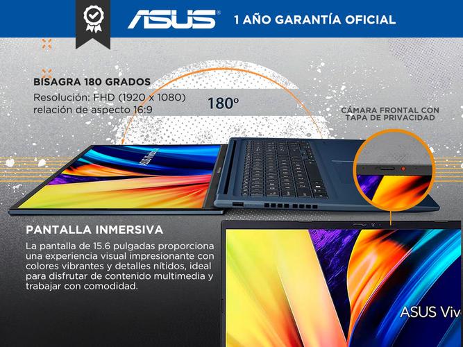 Notebook ASUS Vivobook 15 Intel®Core™ i7 16GB 512GB X1502ZA-EJ1545W - 3