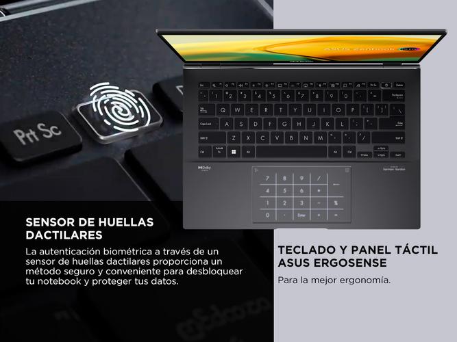 Notebook ASUS Zenbook 14 AMD Ryzen™ 5 16GB 512GB UM3402YA-KP373W - 2