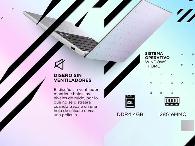 Notebook ASUS Vivobook Go 14 Intel® Celeron® 4GB 128G E410MA-BV1181W - 4