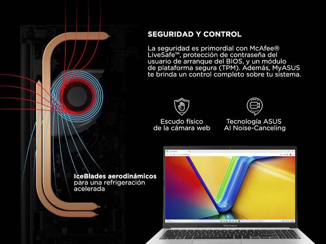 Notebook ASUS Vivobook 15 Intel®Core™ i7 16GB 512GB X1502ZA-EJ194W - 4