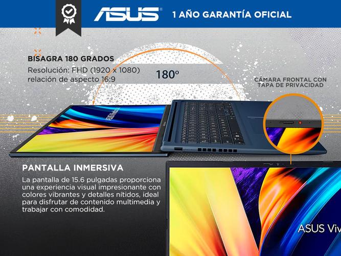 Notebook ASUS Vivobook 15 Intel®Core™ i5 10 núcleos 16GB 512GB X1502ZA-EJ1844W - 2