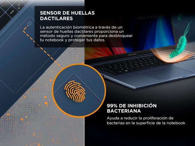 Notebook ASUS Vivobook 15 Intel®Core™ i5 10 núcleos 16GB 512GB X1502ZA-EJ1844W - 3