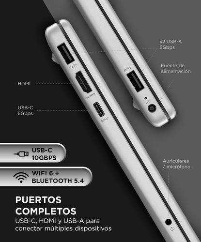 Notebook HP 15 Core 5 120U 8GB 512GB SSD Pantalla FHD Sistema operativo  FreeDOS - 3