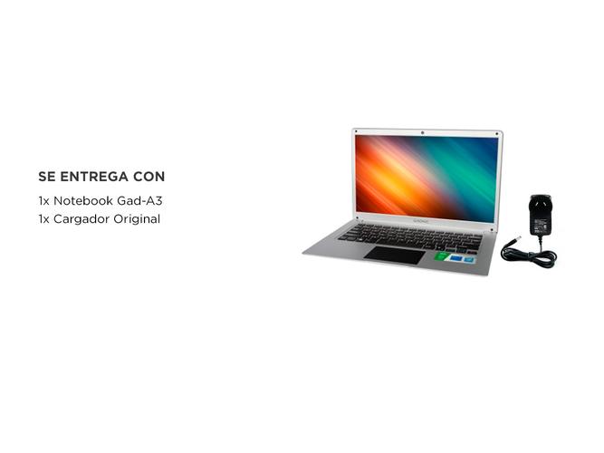 Notebook Gad-C3 Gadnic 141 I3  8GB DDR4 sodimm 512 GB SSD  - 6