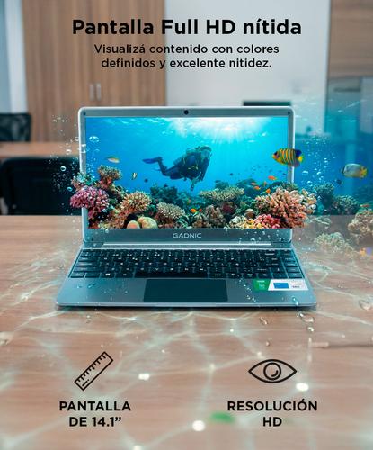 Notebook Gad-C3 Gadnic 141 I3  8GB DDR4 sodimm 512 GB SSD  - 2