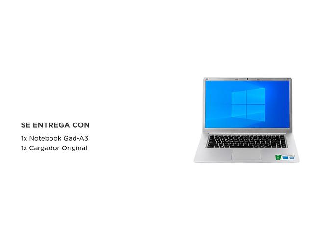 Notebook Gadnic G3 Intel Celeron 4GB RAM 128GB SSD 14.1