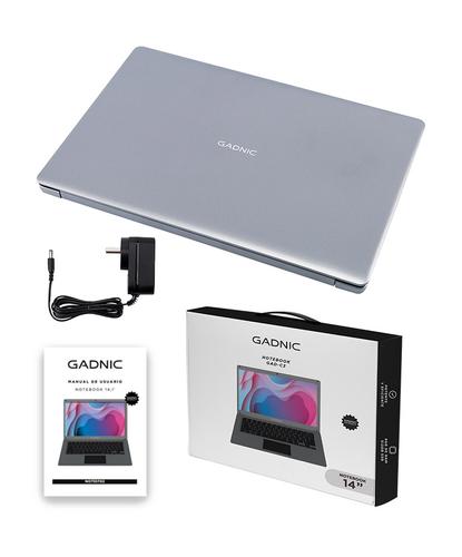 Notebook Gadnic G3 Intel Celeron 4GB RAM 128GB SSD 14.1 - 6