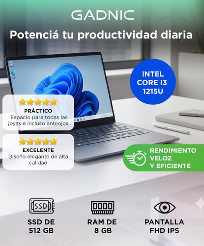 Notebook Gadnic 14 Pulgadas Intel Core I3-1215U 8GB RAM 512GB SSD Alderlake - 1
