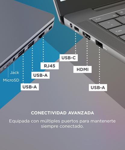 Notebook Gadnic 14 Pulgadas Intel Core I3-1215U 8GB RAM 512GB SSD Alderlake - 3