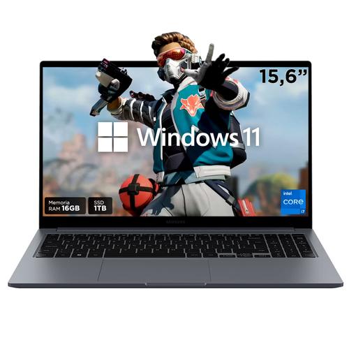 Notebook Samsung Galaxy Book4 15 6 Intel® Core™ i7 RAM 16 GB - 0